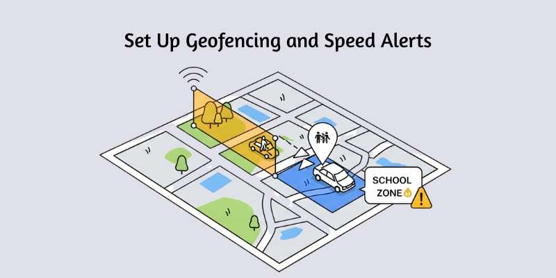 Set Up Geofencing and Speed Alerts